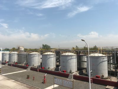 зона хранения резервуаров